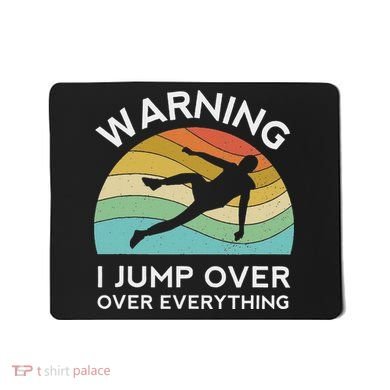 Parkour Free Running Training Traceur Retro Sport Flip Mousepad