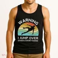Parkour Free Running Training Traceur Retro Sport Flip Tank Top thumb 3