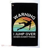 Parkour Free Running Training Traceur Retro Sport Flip Golf Towel thumb 0