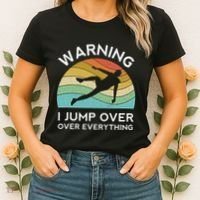 Parkour Free Running Training Traceur Retro Sport Flip Women's T-Shirt thumb 2