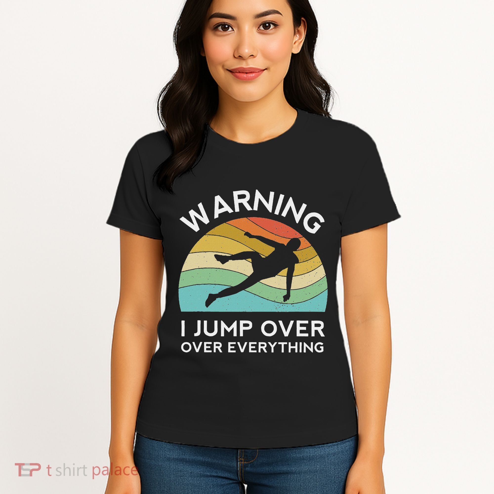 Parkour Free Running Training Traceur Retro Sport Flip Women's T-Shirt