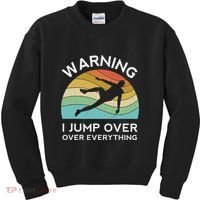 Parkour Free Running Training Traceur Retro Sport Flip Kids Sweatshirt thumb 0