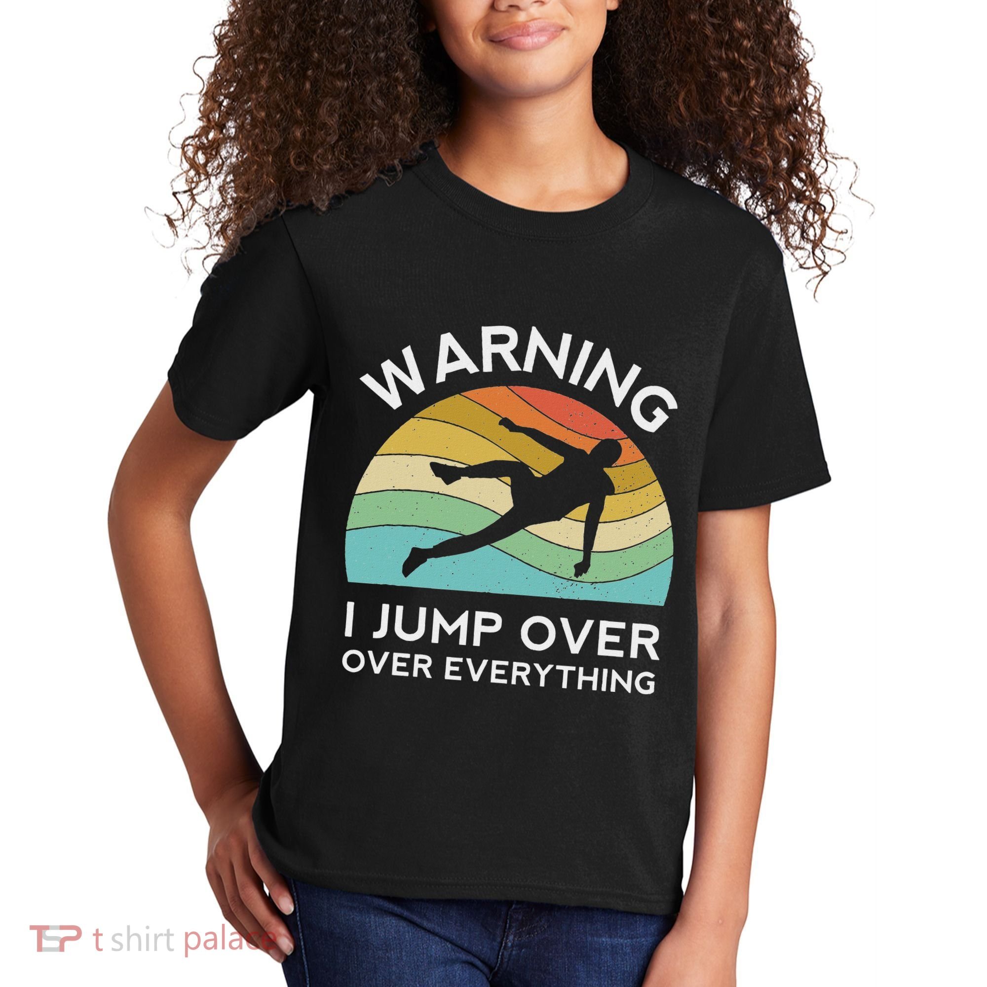 Parkour Free Running Training Traceur Retro Sport Flip Kids T-Shirt
