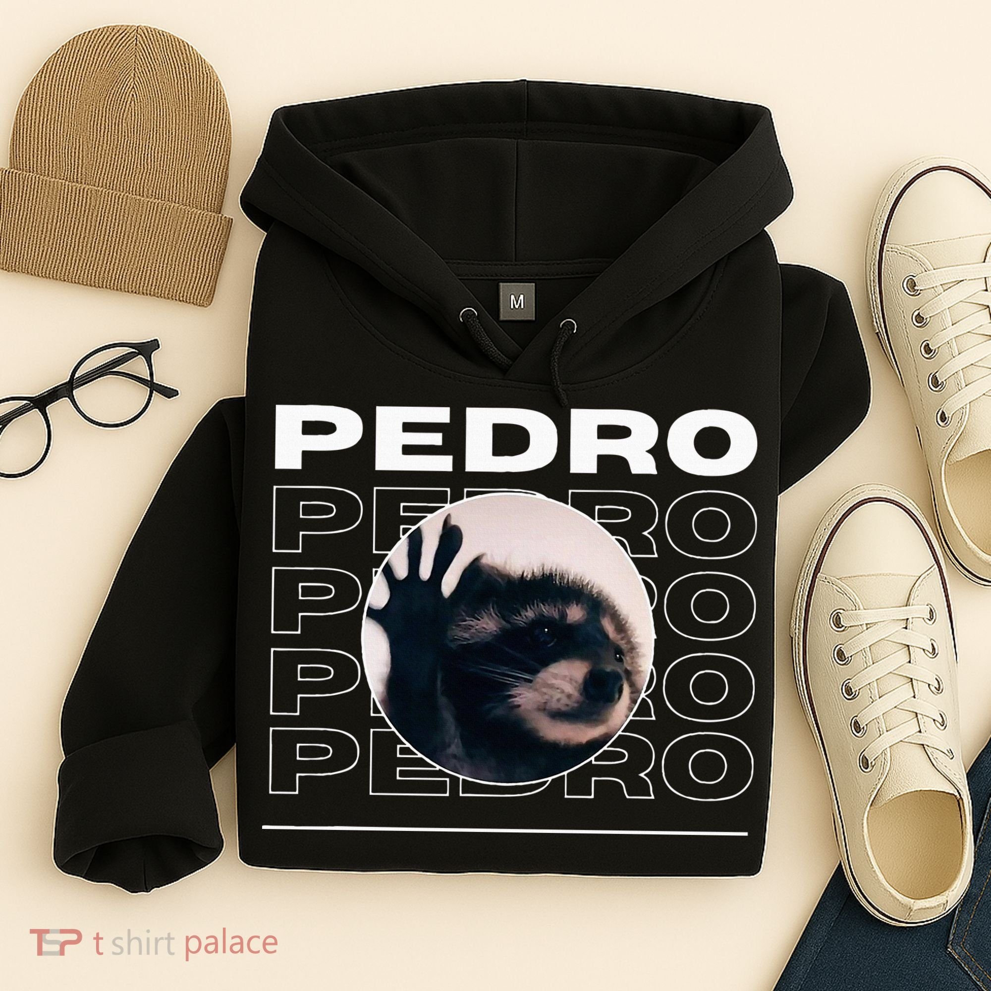Pedro Funny Raccoon Dancing Meme Hoodie