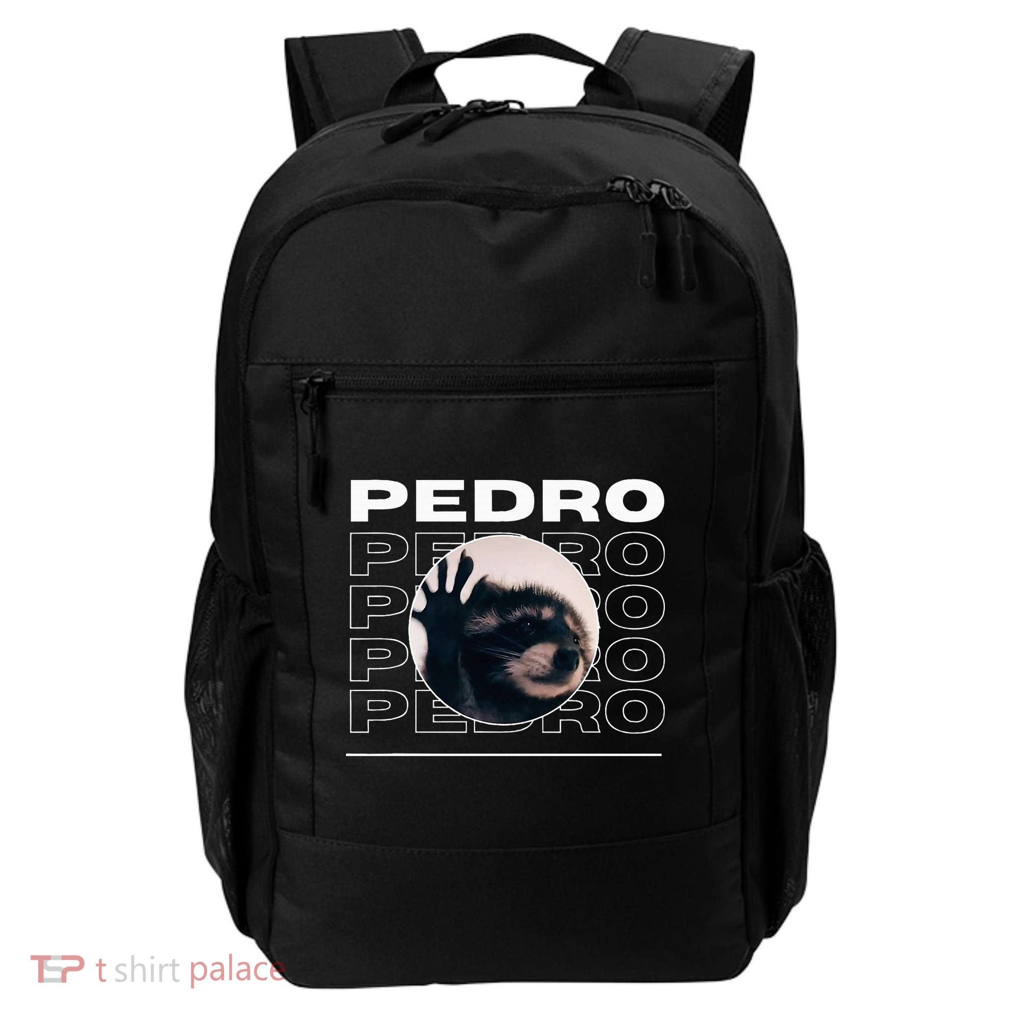 Pedro Funny Raccoon Dancing Meme Backpack