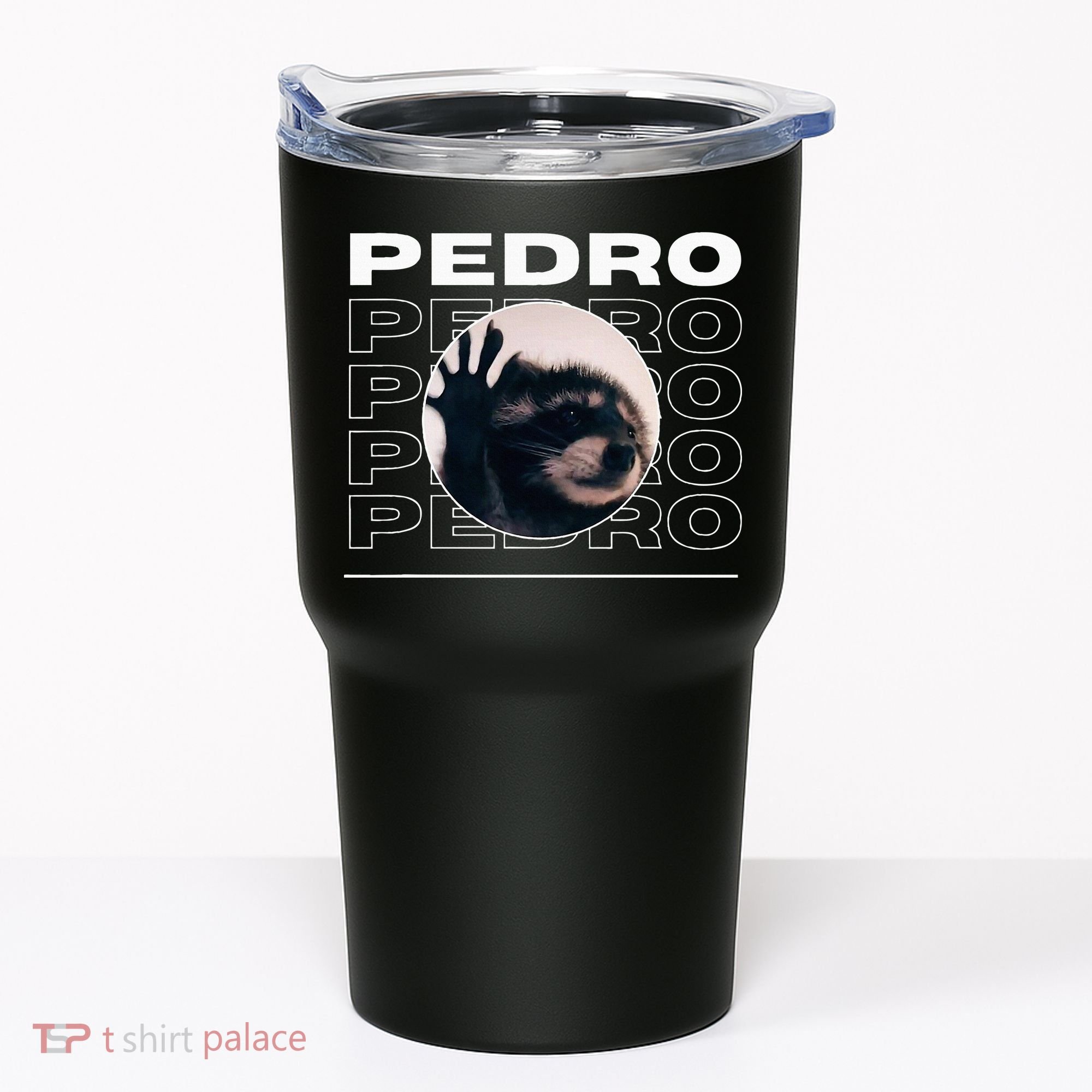 Pedro Funny Raccoon Dancing Meme Tumbler