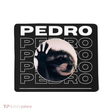 Pedro Funny Raccoon Dancing Meme Mousepad