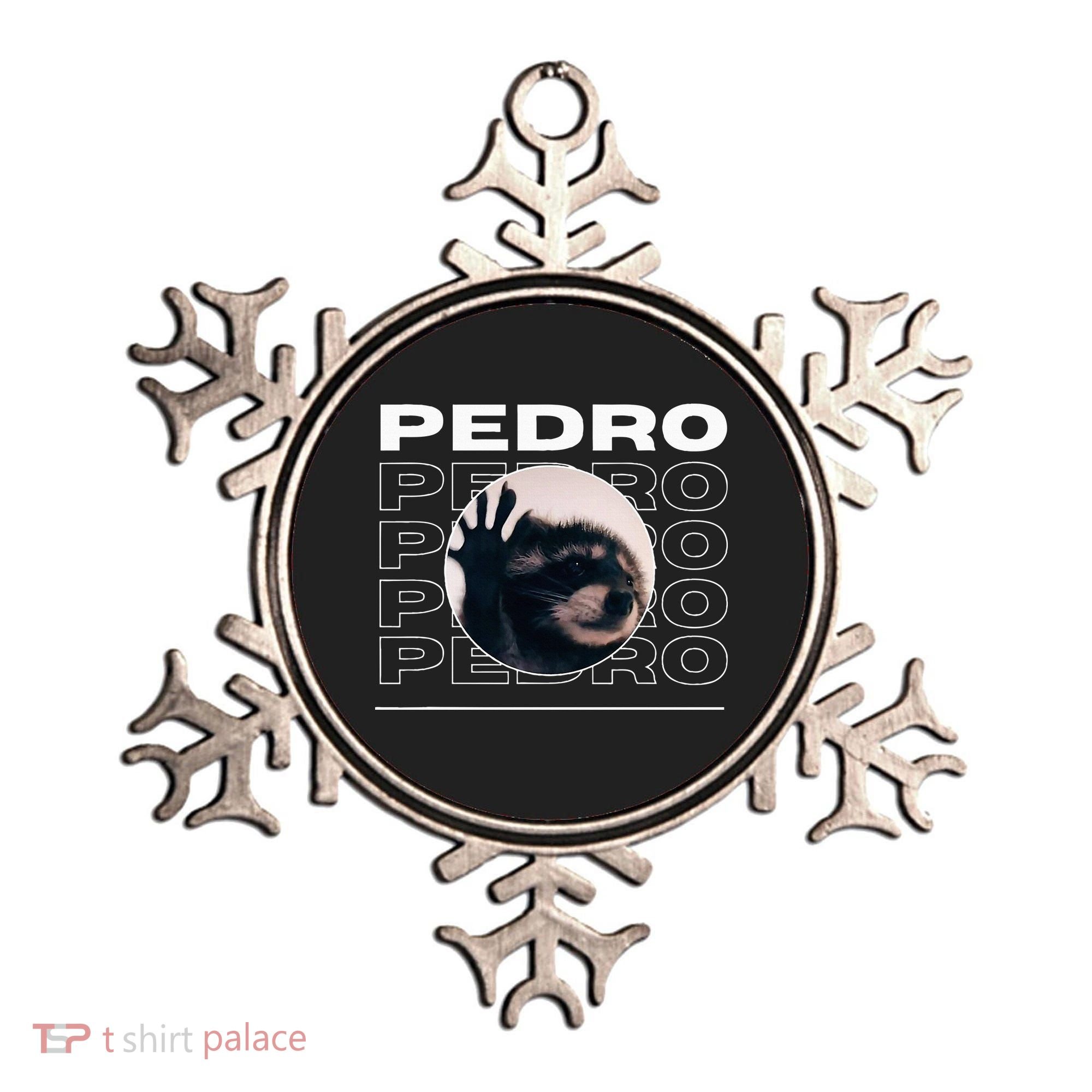 Pedro Funny Raccoon Dancing Meme Ornament