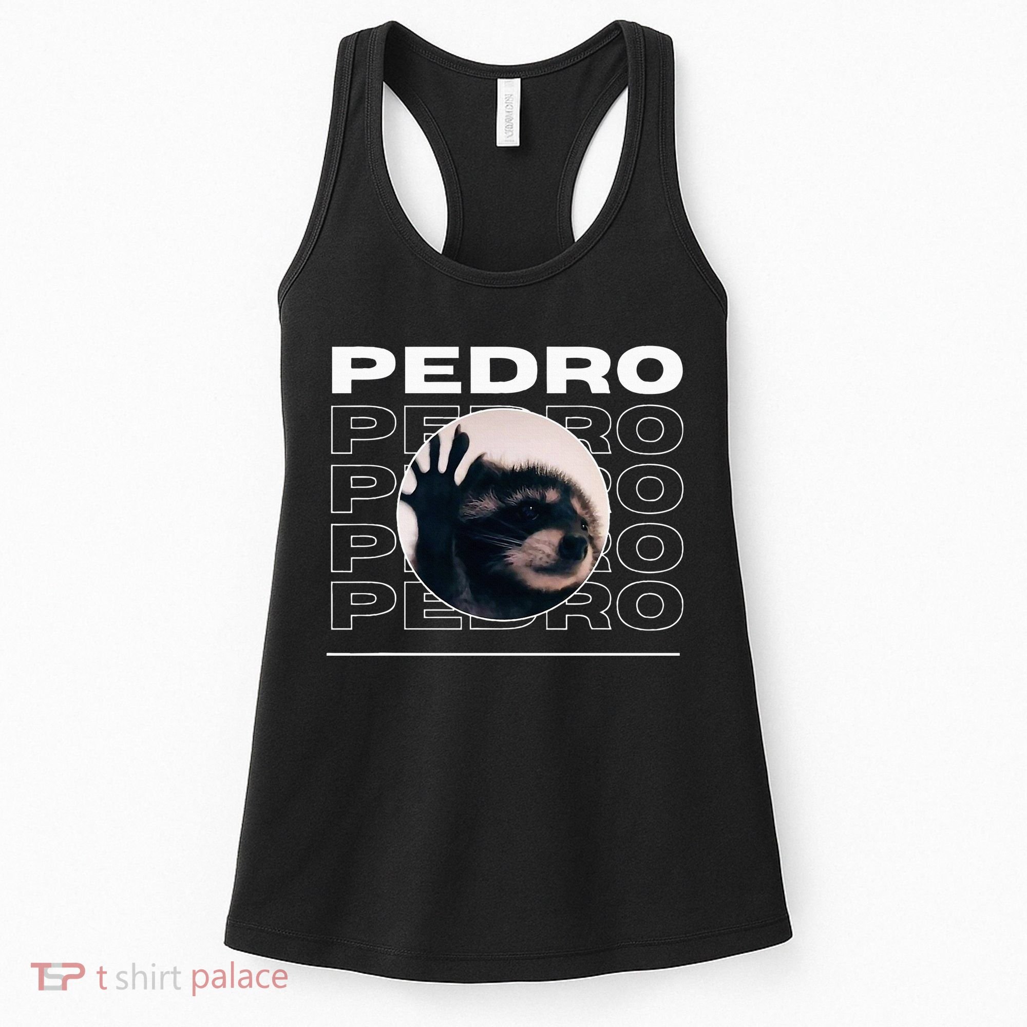 Pedro Funny Raccoon Dancing Meme Women's Tank Top