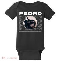 Pedro Funny Raccoon Dancing Meme Baby Bodysuit thumb 0