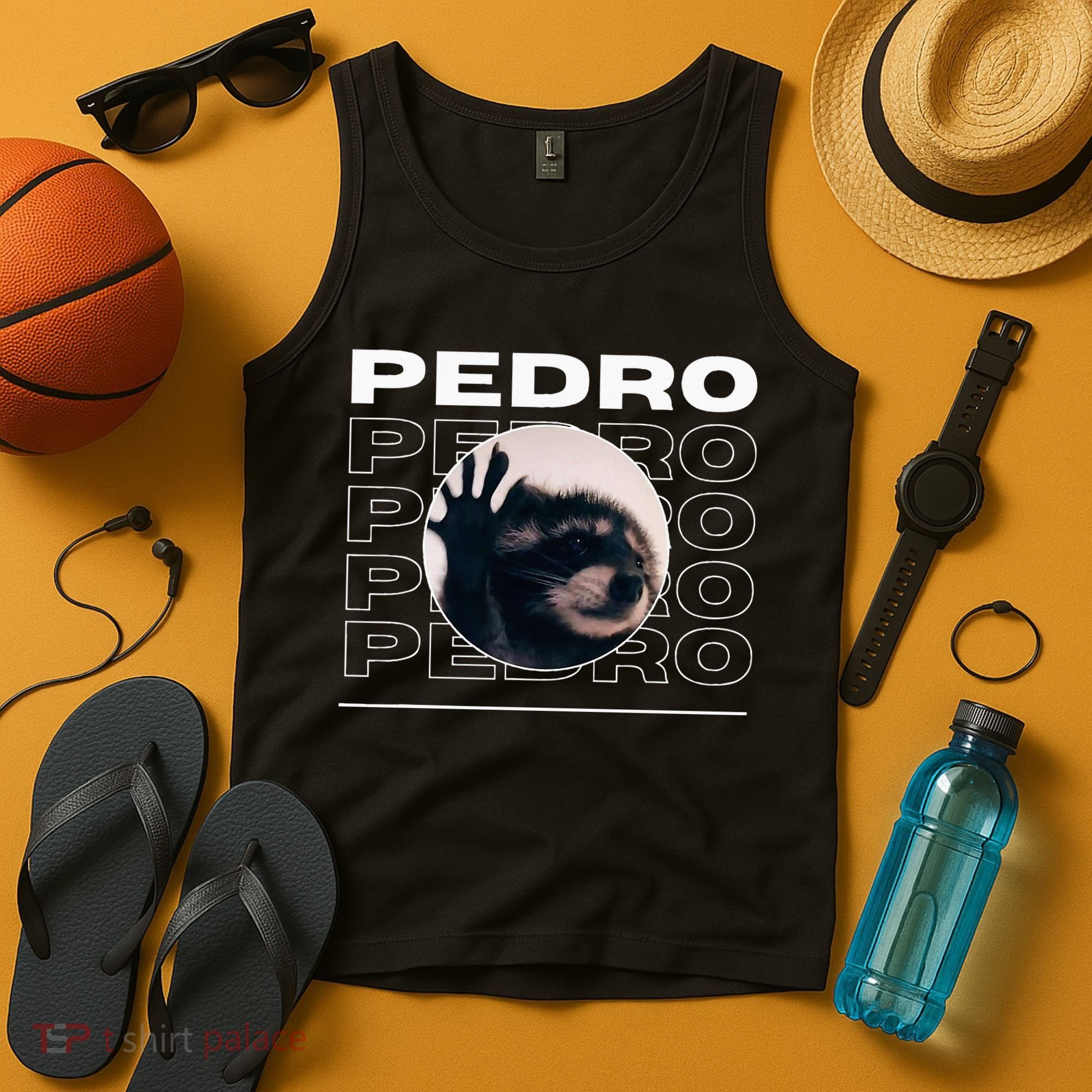 Pedro Funny Raccoon Dancing Meme Tank Top