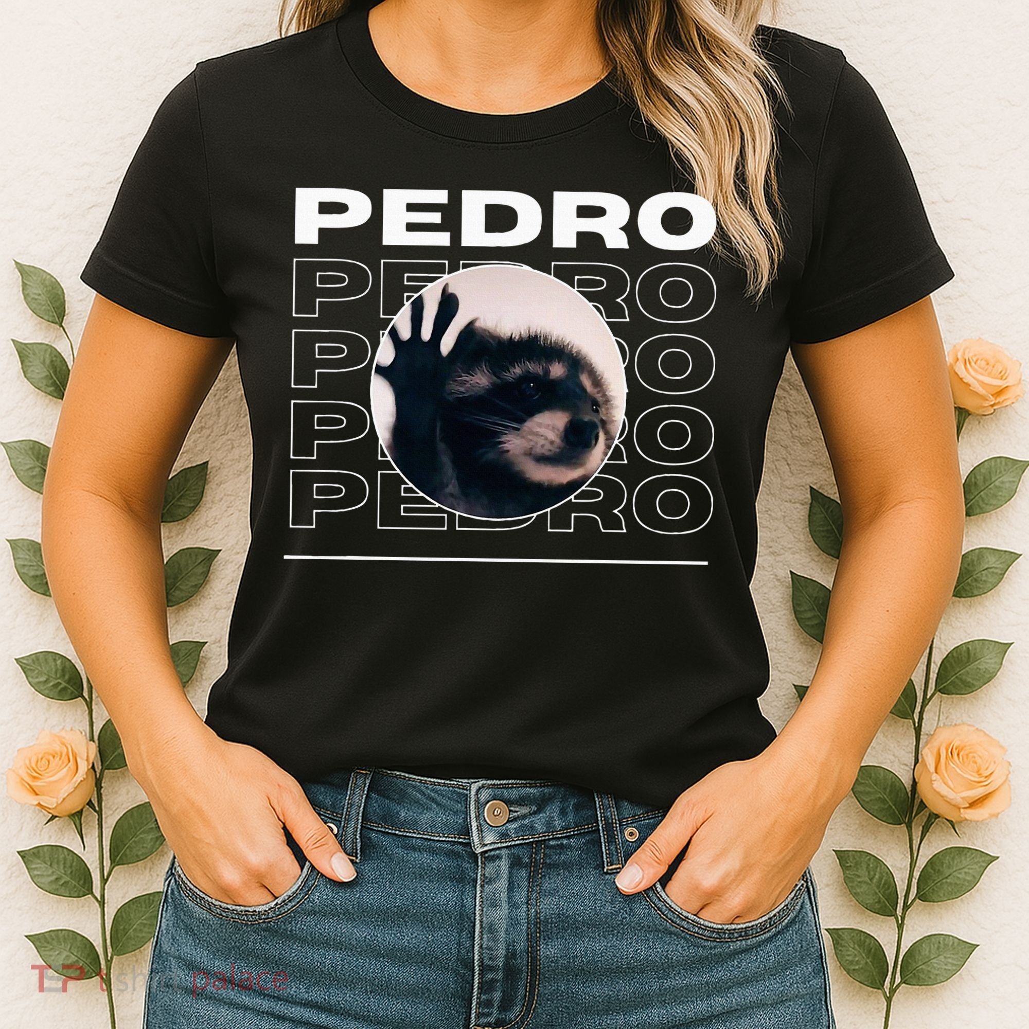Pedro Funny Raccoon Dancing Meme Women's T-Shirt