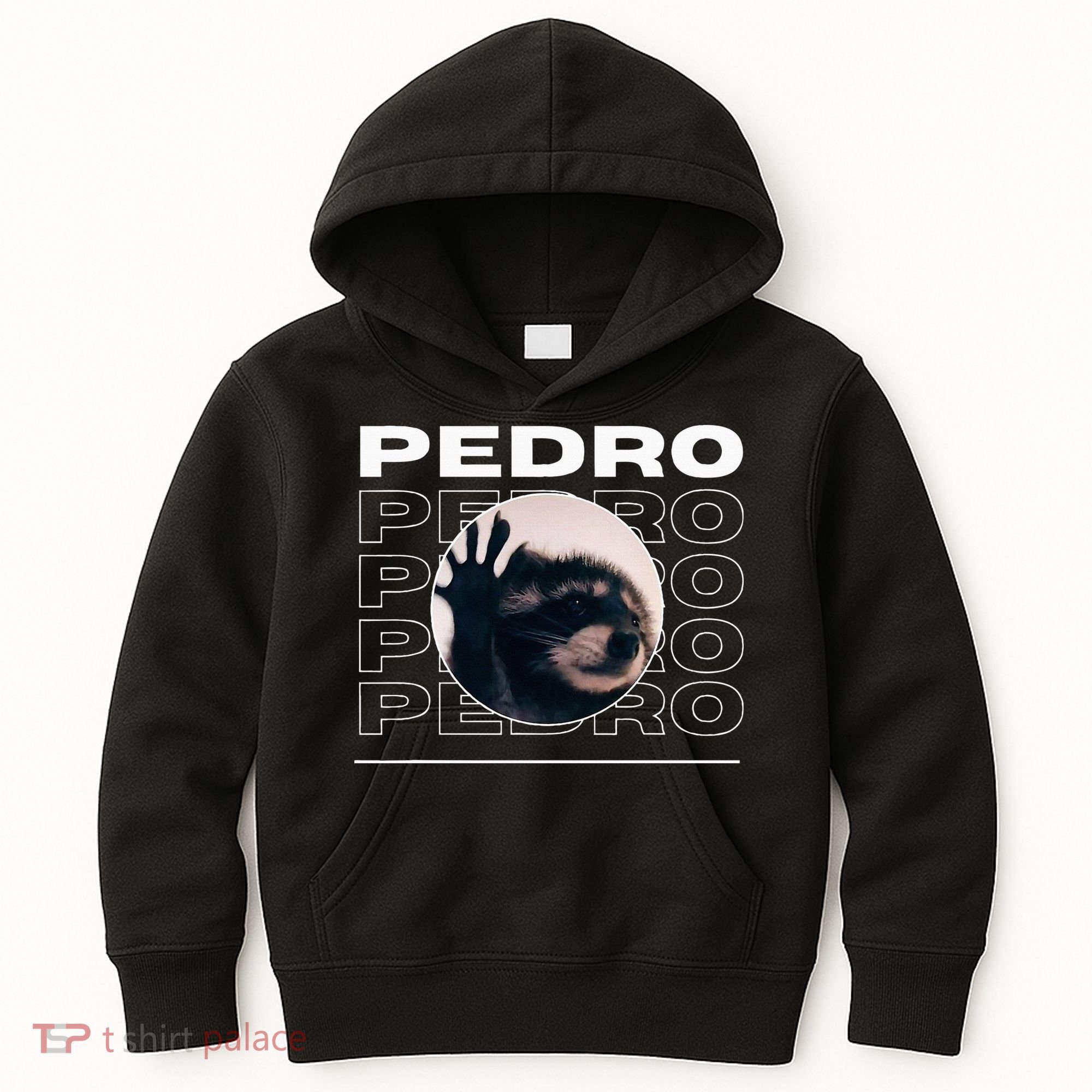 Pedro Funny Raccoon Dancing Meme Kids Hoodie