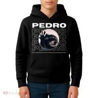 Pedro Funny Raccoon Dancing Meme Kids Hoodie thumb 4