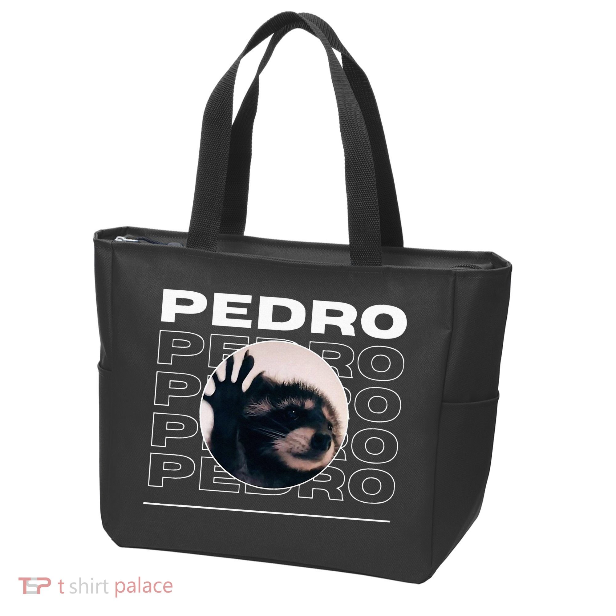 Pedro Funny Raccoon Dancing Meme Tote Bag