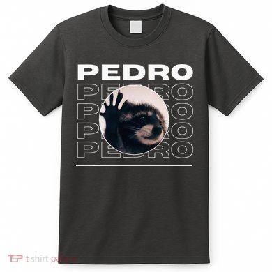 Pedro Funny Raccoon Dancing Meme T-Shirt