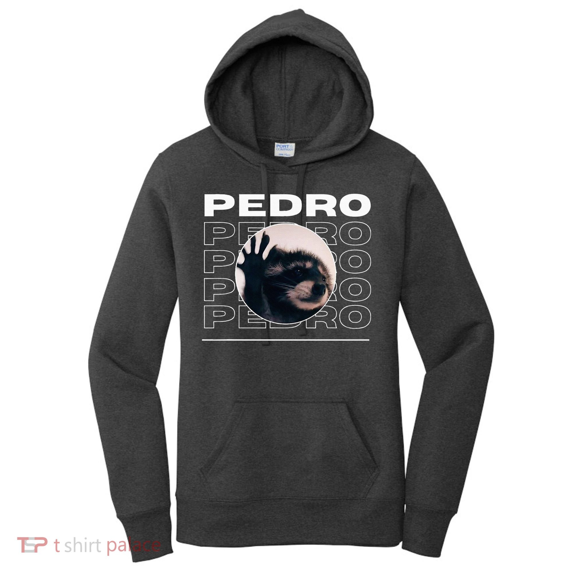 Pedro Funny Raccoon Dancing Meme Women's Hoodie