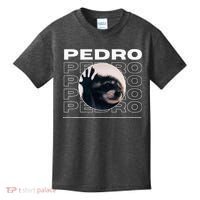 Pedro Funny Raccoon Dancing Meme Kids T-Shirt thumb 0