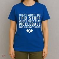 Pickleball Funny Saying Grandpa FatherS Day Gift T-Shirt thumb 4