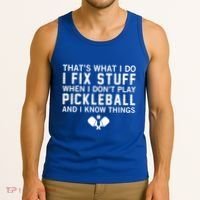 Pickleball Funny Saying Grandpa FatherS Day Gift Tank Top thumb 3