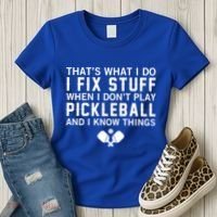 Pickleball Funny Saying Grandpa FatherS Day Gift Women's T-Shirt thumb 3