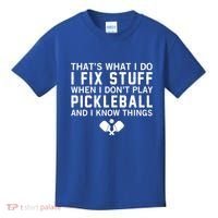 Pickleball Funny Saying Grandpa FatherS Day Gift Kids T-Shirt thumb 0