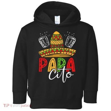 Papacito Funny Sombrero Design Fiesta Cinco De Mayo Toddler Hoodie