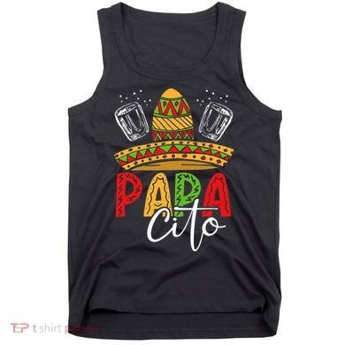 Papacito Funny Sombrero Design Fiesta Cinco De Mayo Tank Top