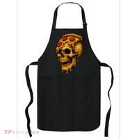 Pizza Food Skull Horror Apron thumb 0