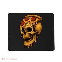 Pizza Food Skull Horror Mousepad thumb 0