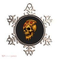Pizza Food Skull Horror Ornament thumb 0