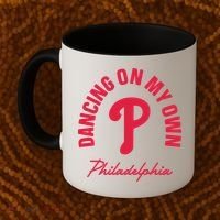 Philadelphia Funny Saying Dancing on My Own Coffee Mug thumb 2