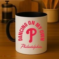 Philadelphia Funny Saying Dancing on My Own Coffee Mug thumb 4