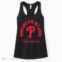Philadelphia Funny Saying Dancing on My Own Women's Tank Top thumb 0