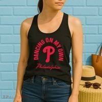 Philadelphia Funny Saying Dancing on My Own Women's Tank Top thumb 2