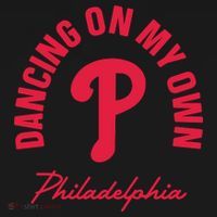 Philadelphia Funny Saying Dancing on My Own Tank Top thumb 6