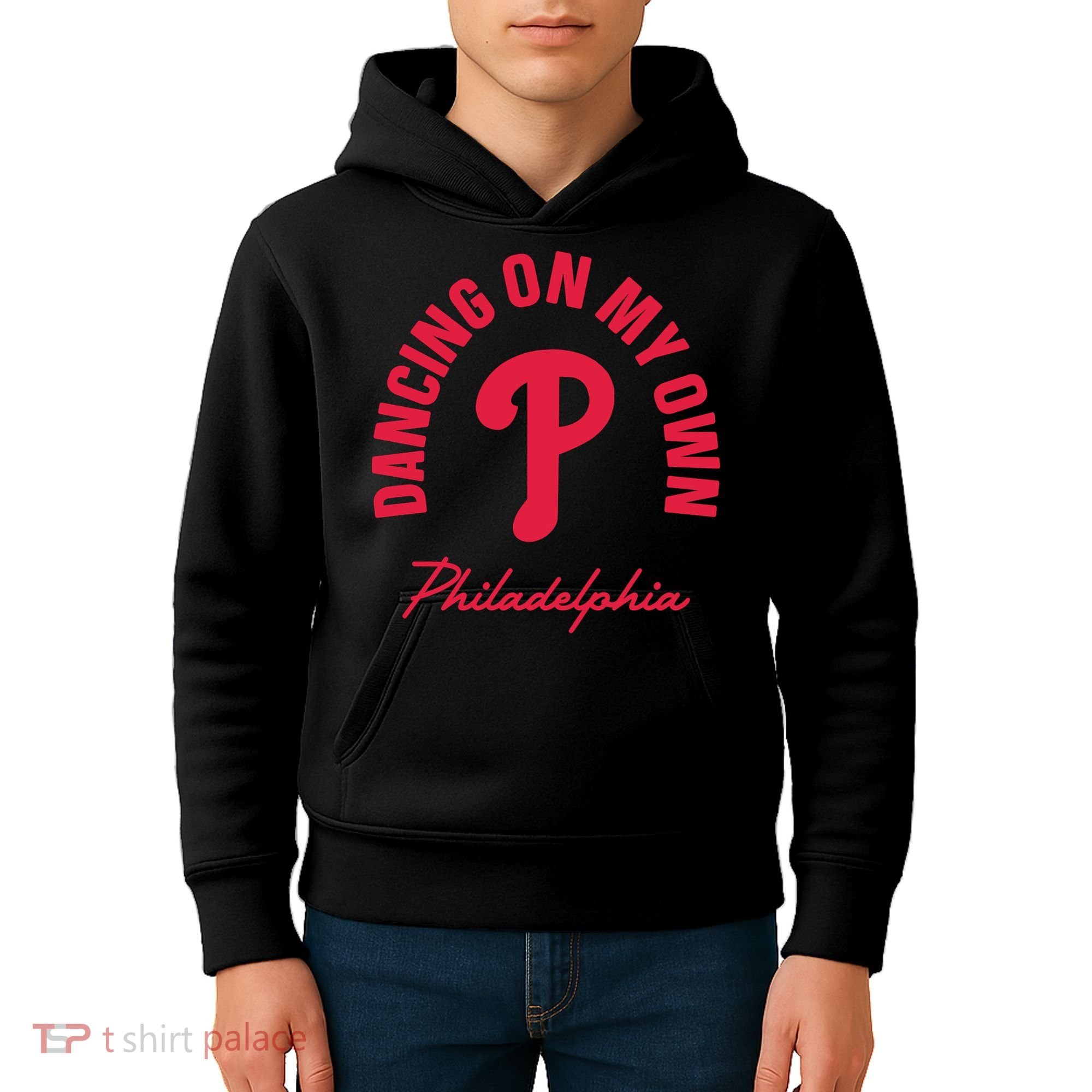 Philadelphia Funny Saying Dancing on My Own Kids Hoodie