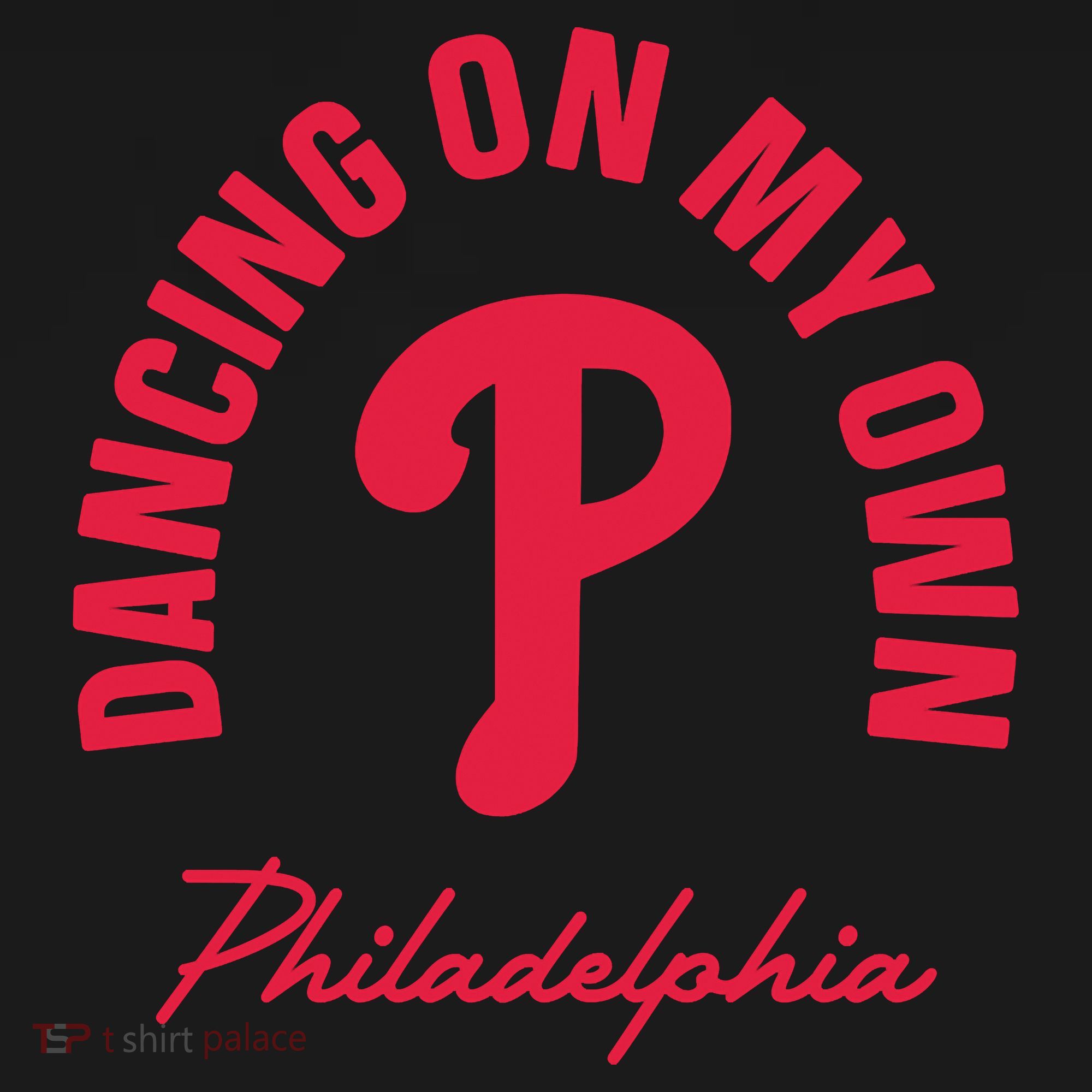 Philadelphia Funny Saying Dancing on My Own Tote Bag