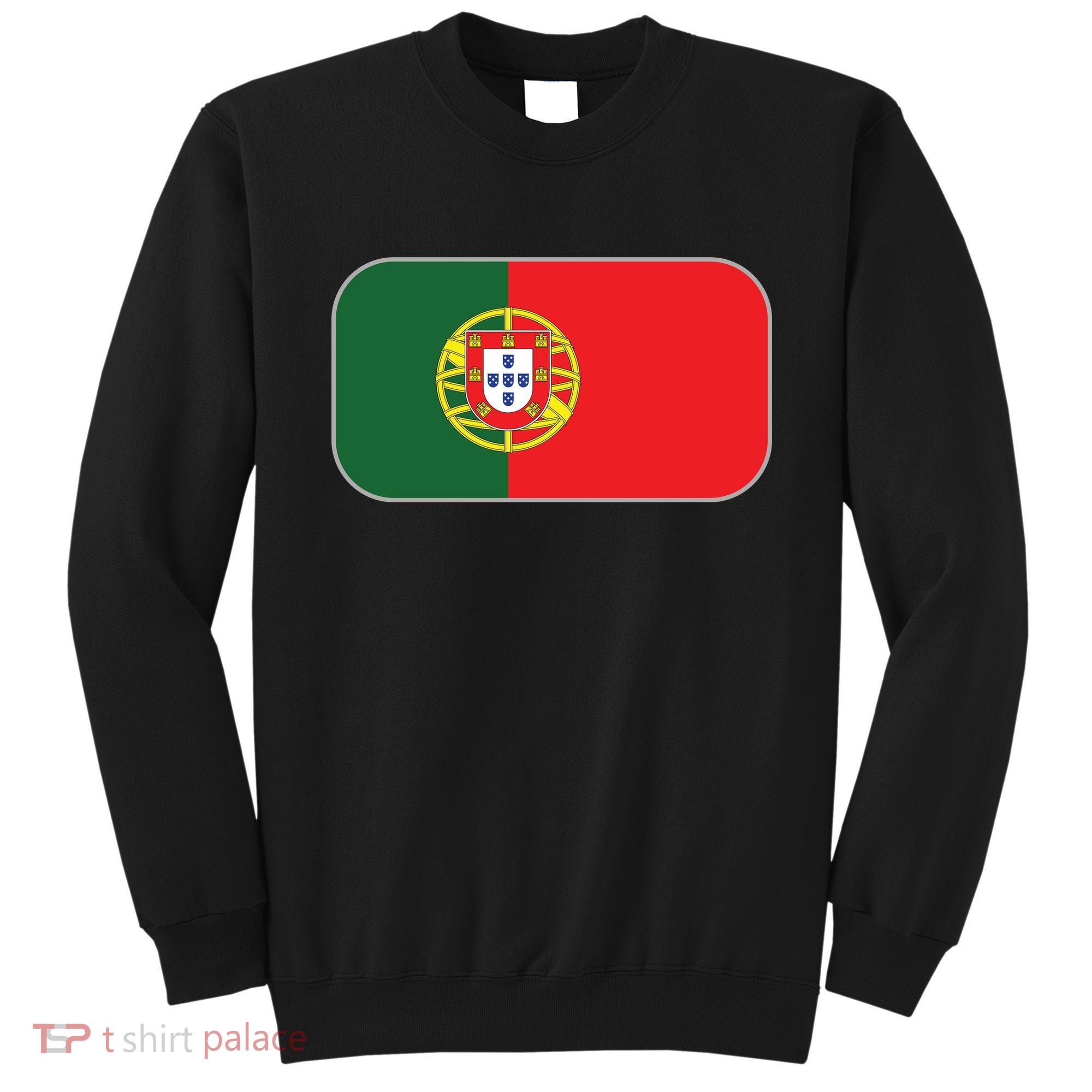 Portugal Flag Soccer Portuguese Flag Sweatshirt