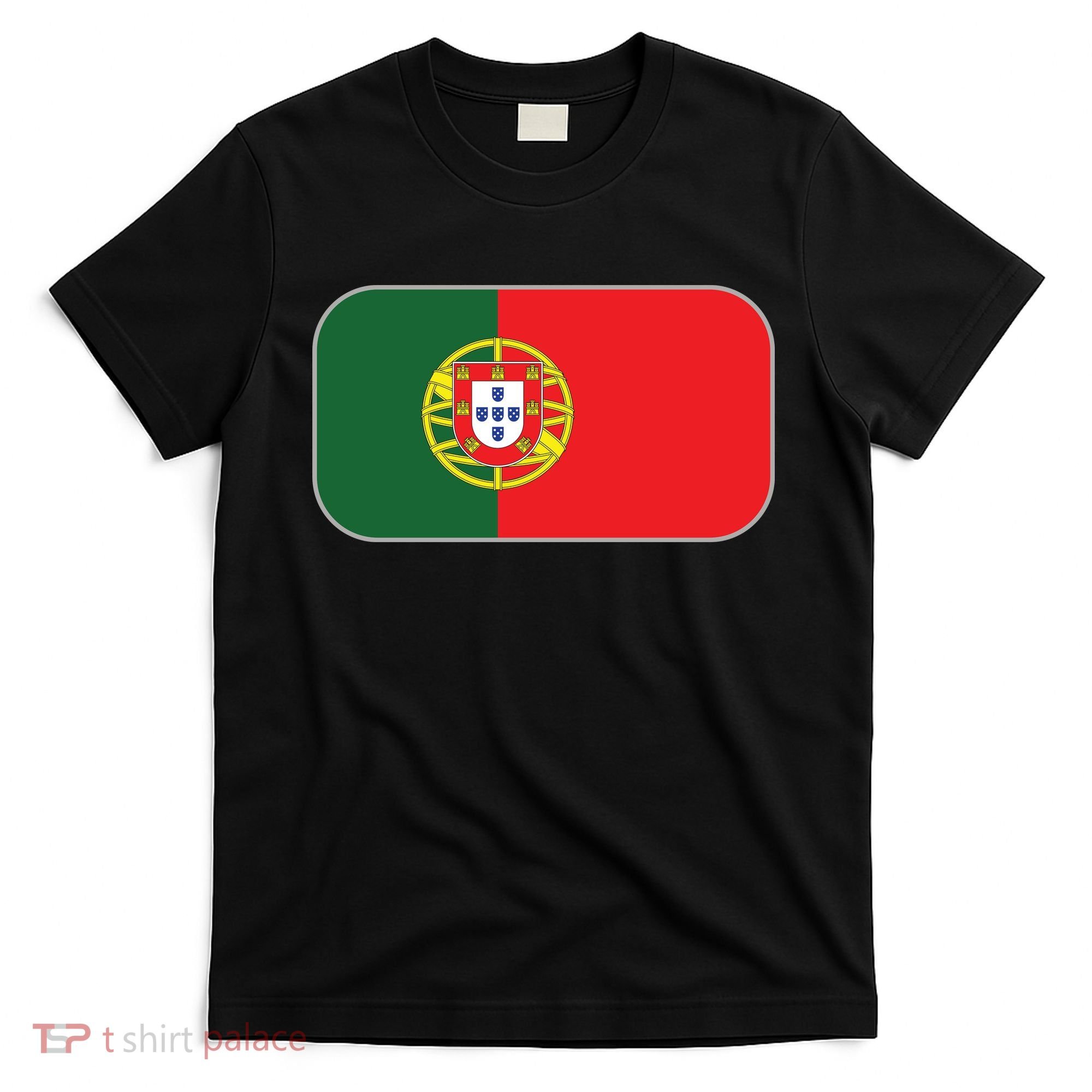 Portugal Flag Soccer Portuguese Flag T-Shirt