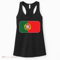 Portugal Flag Soccer Portuguese Flag Women's Tank Top thumb 0