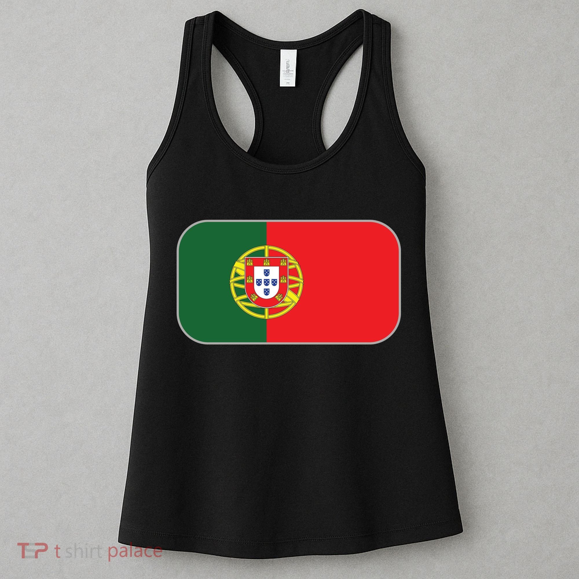Portugal Flag Soccer Portuguese Flag Women's Tank Top