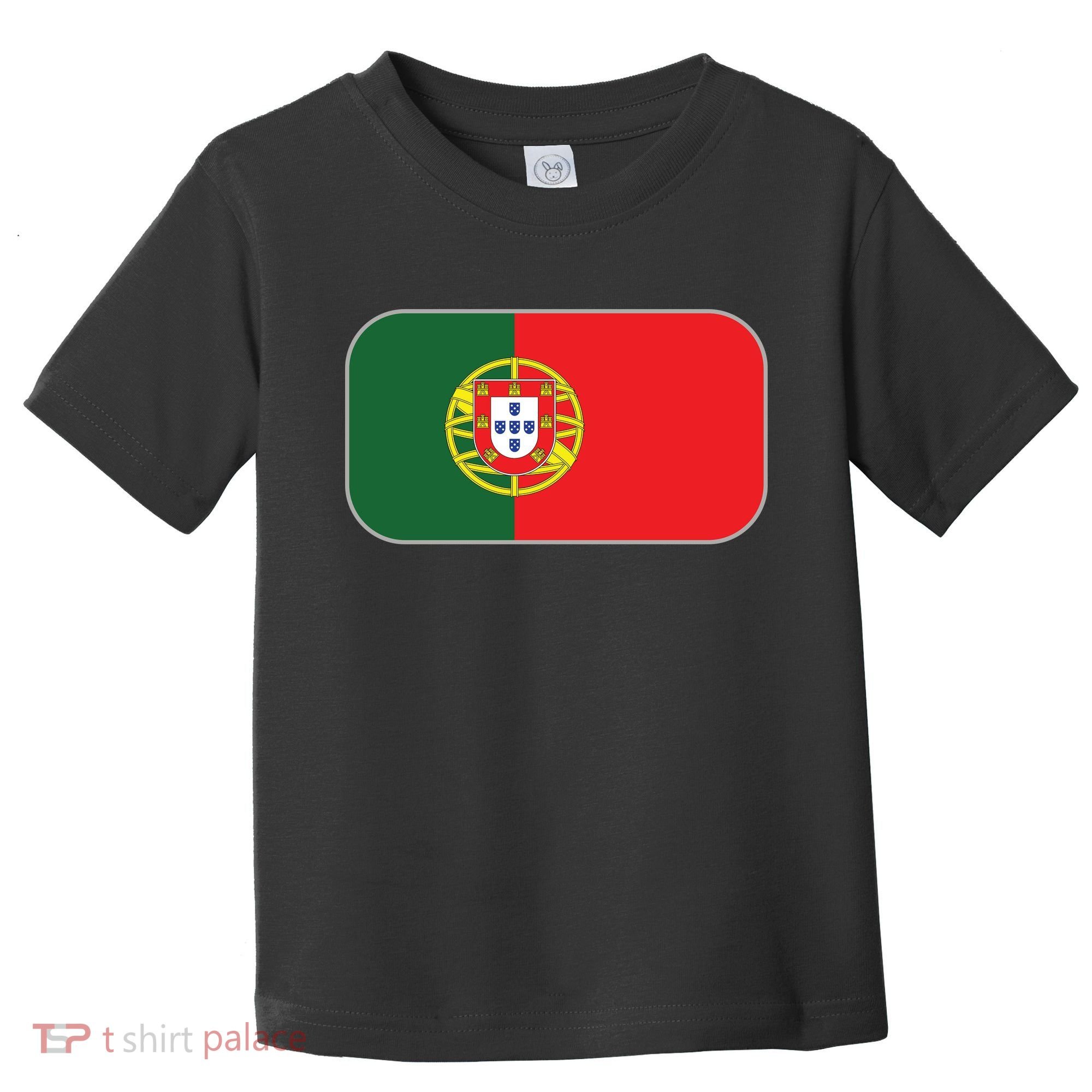 Portugal Flag Soccer Portuguese Flag Toddler T-Shirt
