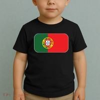 Portugal Flag Soccer Portuguese Flag Toddler T-Shirt thumb 2