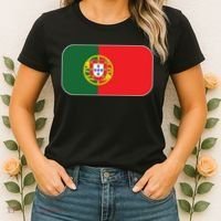 Portugal Flag Soccer Portuguese Flag Women's T-Shirt thumb 2