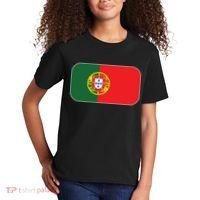 Portugal Flag Soccer Portuguese Flag Kids T-Shirt thumb 2