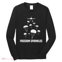 Paratrooper Freedom Sprinkles 82nd 101st Airborne Long Sleeve Shirt thumb 0