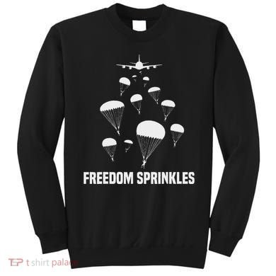 Paratrooper Freedom Sprinkles 82nd 101st Airborne Sweatshirt