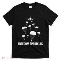 Paratrooper Freedom Sprinkles 82nd 101st Airborne T-Shirt thumb 0