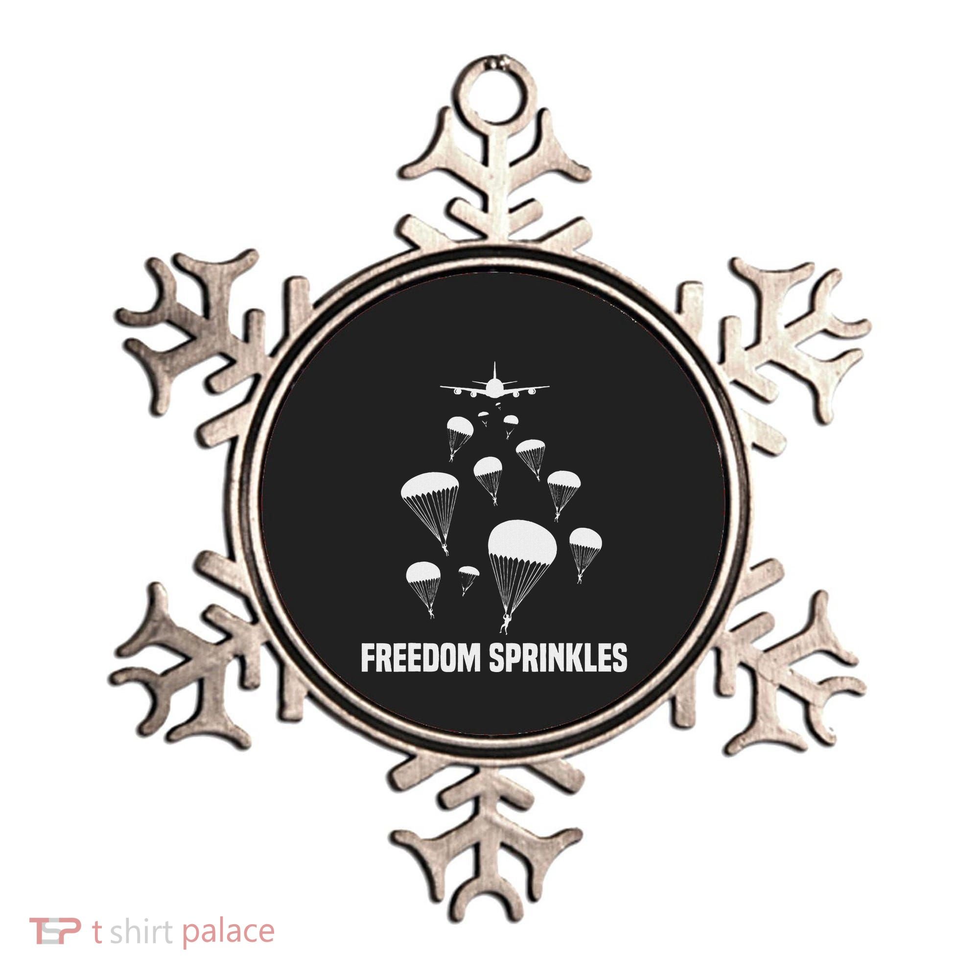 Paratrooper Freedom Sprinkles 82nd 101st Airborne Ornament